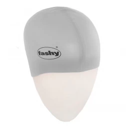 Шапочка для плавания &quot;FASHY Silicone Cap&quot;, силикон, серебристый