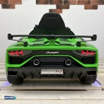 Электромобиль Lamborghini Aventador SVJ A333MP зеленый