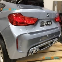 Электромобиль BMW X6M Mini JJ2199 серебристый