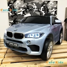 Электромобиль BMW X6M Mini JJ2199 серебристый