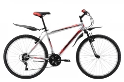 Велосипед Challenger Agent 26 серебристо-красный 20''