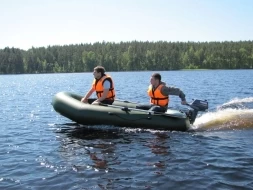 Моторно-гребная лодка ПВХ Фрегат М-3 Оптима (280 см) Камуфляж, фото 9
