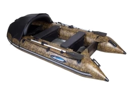 Лодка ПВХ Гладиатор (Gladiator) С 400 AL CAMO надувная под мотор, фото 3