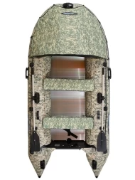 Лодка ПВХ Гладиатор (Gladiator) С 400 AL CAMO надувная под мотор, фото 6