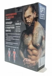Эспандер 120 см в защитном кожухе LIGHT FT-TUBE-6912, фото 4