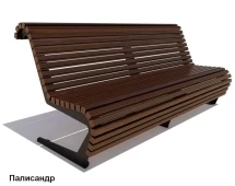 Скамейка уличная Стрит, Сосна 1,2 м