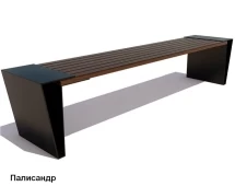 Скамейка уличная Мегаполис, Лиственница 1,2 м
