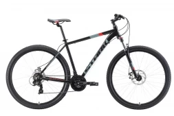 Велосипед Stark'19 Hunter 29.2 D чёрный/серый/красный 20&quot;