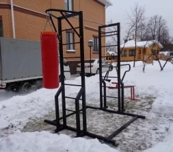 Миникомплекс для воркаута мобильный улучшенный  W-3.00 , фото 13