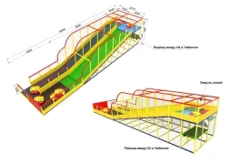 Тюбинговая горка с сухим бассейном, фото 4