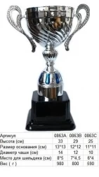 Кубок 2863 С h-25см (чаша)
