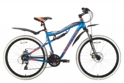 Велосипед Stark'18 Voxter 26.4 FS D голубой/оранжевый/чёрный 20&quot;