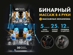 Массажное кресло FUJIMO 氣 GURU2 F800 Бежевый, фото 7