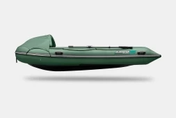 Gladiator E 420 PRO AIR Зеленый моторная лодка ПВХ НДНД, фото 6