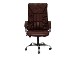 Офисное массажное кресло EGO BOSS EG1001 LKFV Шоколад (Арпатек), фото 5