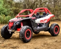 Электромобиль Багги BRP Can-Am Maverick DK-CA001 красный