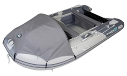 Gladiator D 370 AL PROFESSIONAL D Светло-темносерый моторная лодка ПВХ Алюминиевый пайол, фото 1