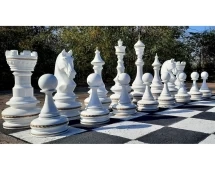 Набор шахматных фигур из стеклопластика до 145 см (32 шт.)