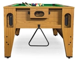 Игровой стол - трансформер (бильярд, аэрохоккей, настольный теннис) &quot;Twister&quot; (дуб), фото 3