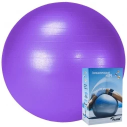 Мяч гимнастический &quot;PALMON&quot;, диам. 85 см, фиолетовый