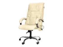 Офисное массажное кресло EGO BOSS EG1001 LKFV Крем (Арпатек)