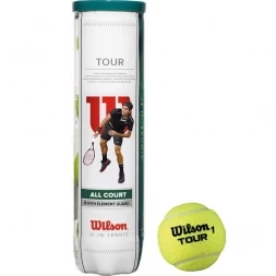Мяч теннисный WILSON All Court 4B, одобрен ITF, фетр