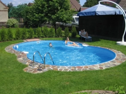 Бассейн Summer Fun 7,25x4,6х1,5 м восьмерка, фото 1