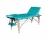 Массажный стол DFC NIRVANA, Relax Pro,  дерев. ножки, цвет зеленый (Green)