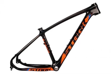 Рама Stark&#039;18 Krafter 29er Carbon Frame карбон/оранжевый/тёмно-серый 17, фото 1