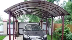 Арочный навес для авто