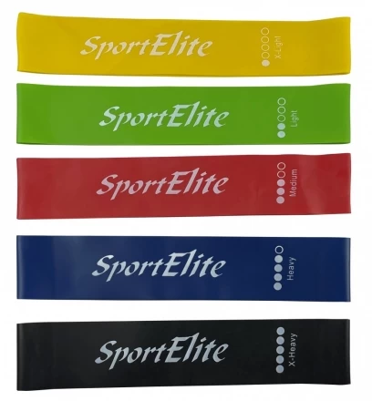 Эспандер петля эластичная SportElite MEDIUM 1732SE, фото 2
