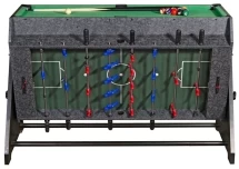 Стол-трансформер &quot;Vortex 3-in-1&quot; (3 игры: аэрохоккей, футбол, бильярд, 127 х 78.7 х 86.4 см, серый)