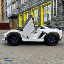 Электромобиль Lamborghini Aventador SVJ A333MP белый