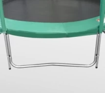 ARLAND Батут премиум 8FT с внутренней страховочной сеткой и лестницей (Dark green)