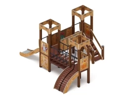 Детская игровая площадка Королевство (Картонное) ДИК 1.15.03-12 H=900, фото 4