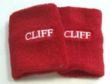 Напульсники Cliff (полиэстер, эластан)