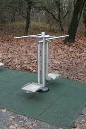 УТЭ-Z-003 Маятниковый тренажер двойной из нержавеющей стали, фото 5
