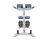 Гиперэкстензия с регулируемым углом наклона HOIST CF-3663