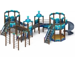 Детская игровая площадка Морской ДИК 2.17.06-01 H=1200 H=2000, фото 3