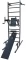 Напольная шведская стенка Стойка PRO-T3 Plastep