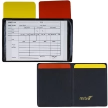 Бумажник судейский (для футб.) &quot;MITRE&quot; в комплекте 2 карточки (красн., желт.)