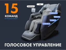 Массажное кресло FUJIMO 氣 COMBAT F700 Серый, фото 14