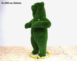 Топиари Медведь цирковой, h=200 - газон Deluxe/Deluxe Green, фото 2