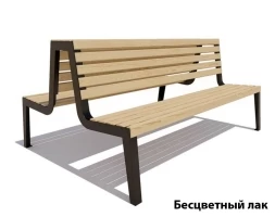 Парковая скамейка Магадан, Сосна 2 м, фото 1