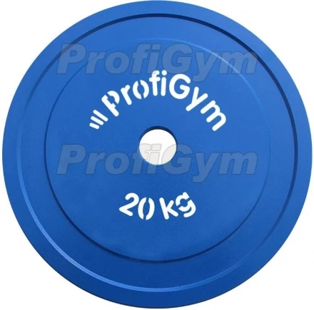 Диск стальной «Powerlifting» с полимерным покрытием, 20кг ДПЛ-20 , фото 1