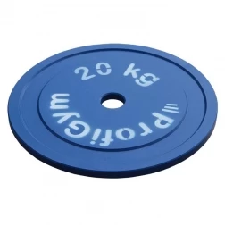 Диск стальной «Powerlifting» с полимерным покрытием, 20кг ДПЛ-20 , фото 2
