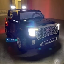 Детский электромобиль GMC Sierra Denali 4WD 12V HL368 черный
