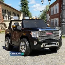 Детский электромобиль GMC Sierra Denali 4WD 12V HL368 черный