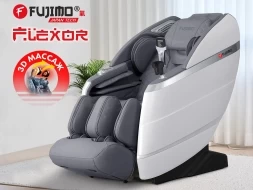Массажное кресло FUJIMO 氣 FLEXOR F500 Grey, фото 1