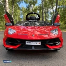 Электромобиль Lamborghini Aventador SVJ A333MP красный